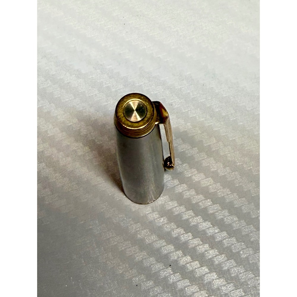 Parker 75 Pen Cap Silver Gold Trim Replacement Part Vintage USA Made PE-8957-5 - Picture 5 of 9